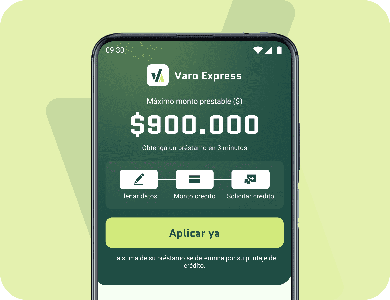 Acepta tu oferta de crédito